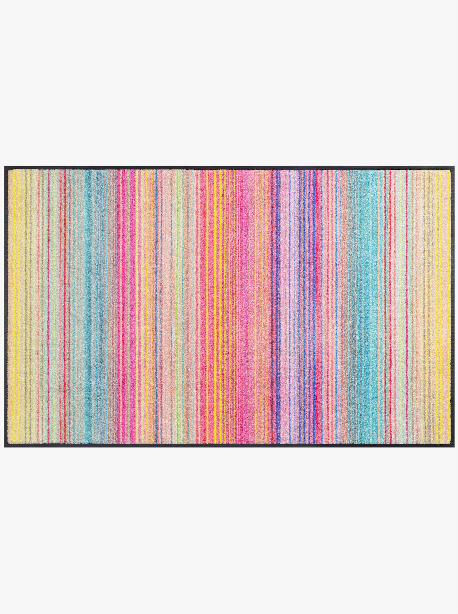 wash+dry by Kleen-Tex Fußmatte - rosé-blau-gestreift