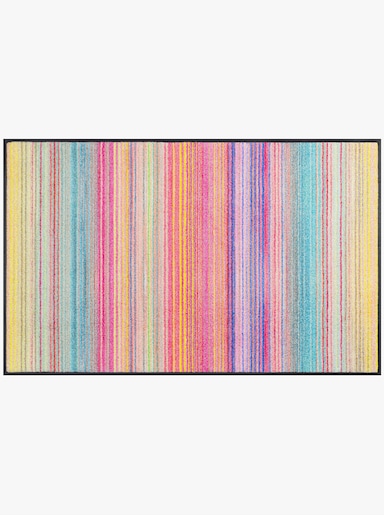 wash+dry by Kleen-Tex Fußmatte - rosé-blau-gestreift
