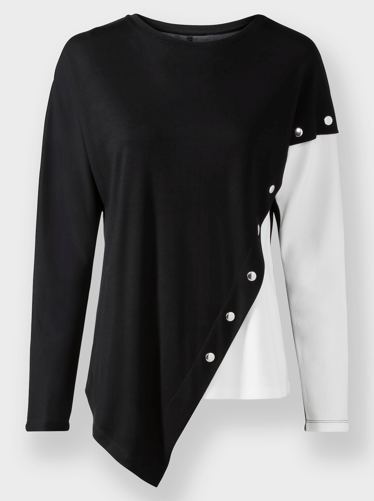 heine Vleermuisshirt - zwart/ecru