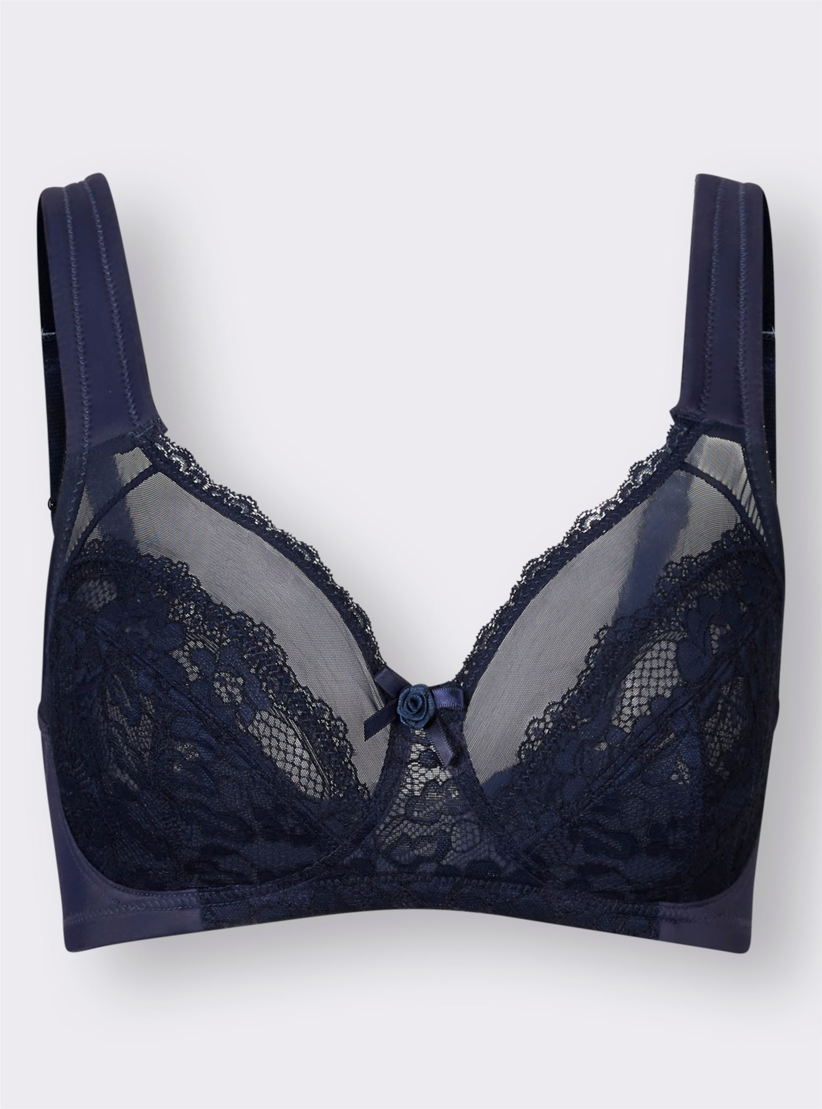 wäschepur BH ohne Bügel - marine
