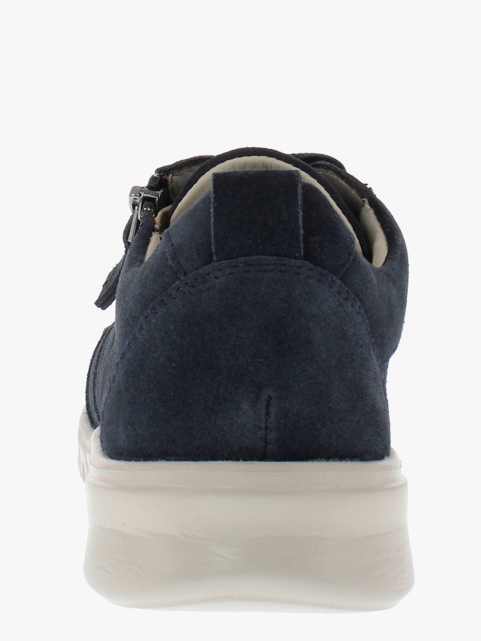 Naturläufer Sneaker mit seitlichem Reißverschluss, Weite H - jeansblau