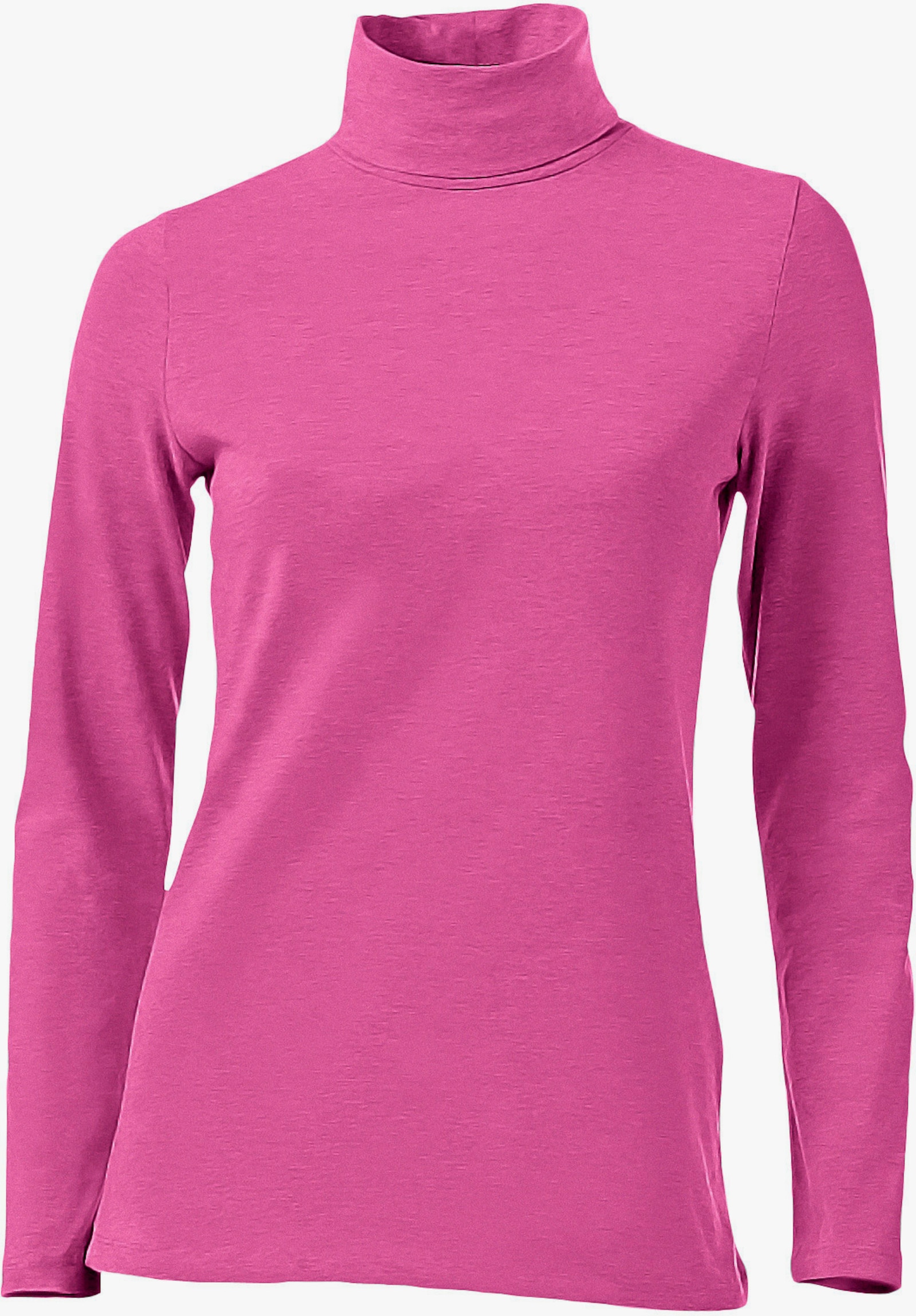 heine Rollkragenshirt in figurbetonter Form - pink