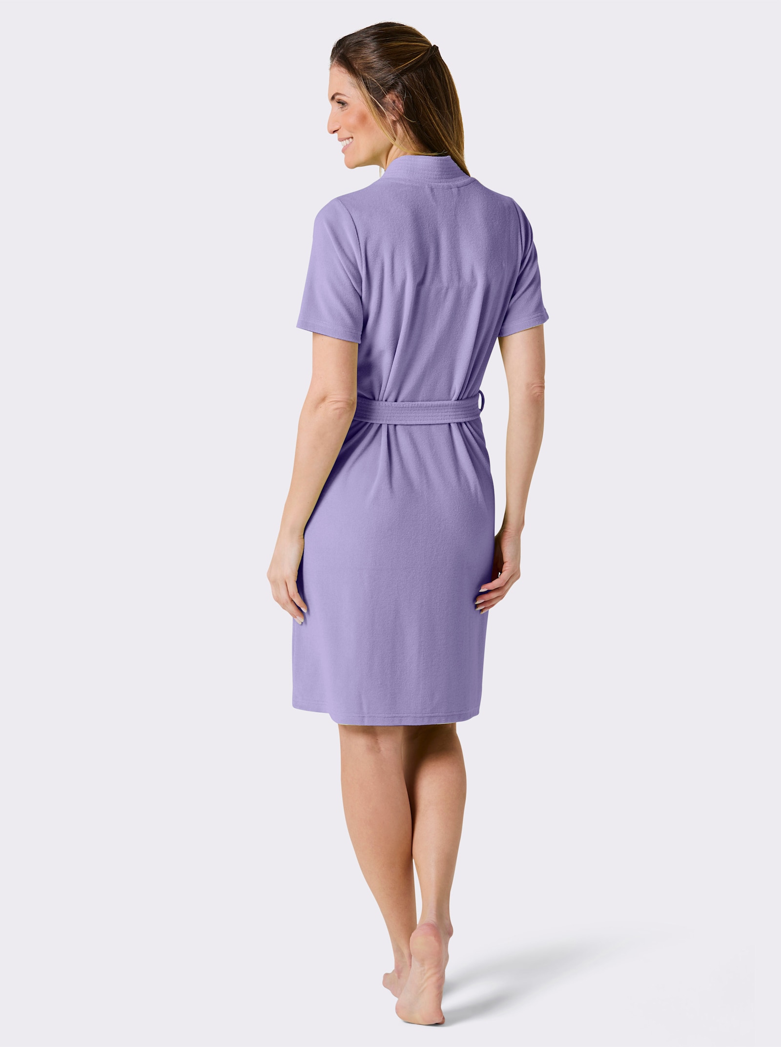 feel good Bademantel - lavendel