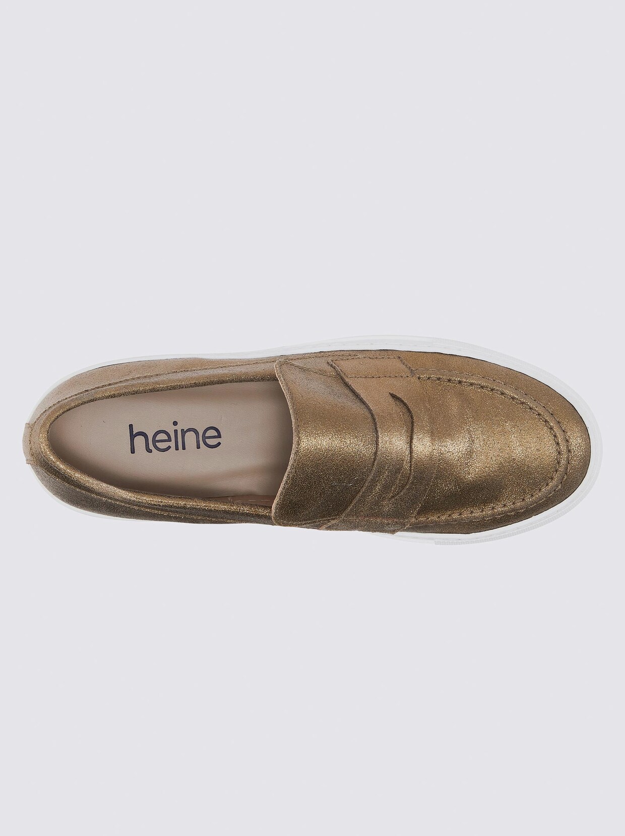 heine Slipper - khaki-metallic