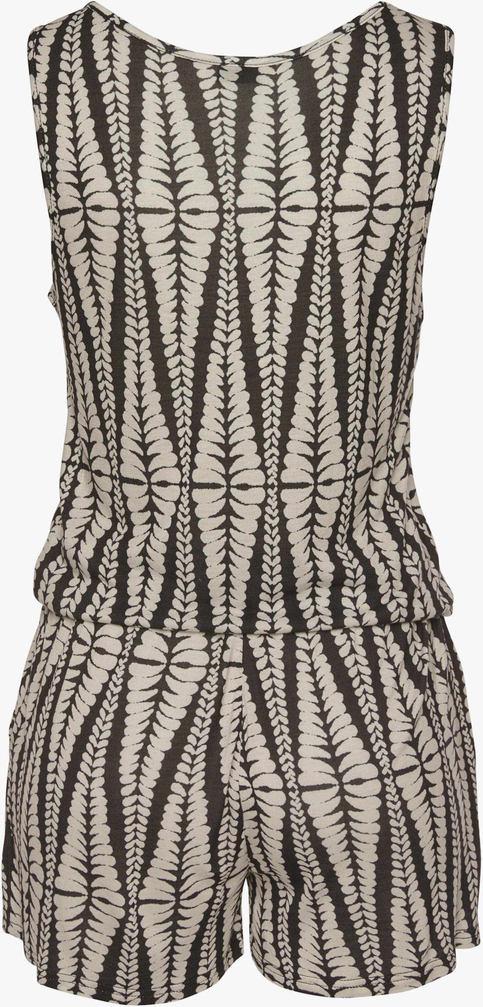 LASCANA Overall - schwarz-sand-bedruckt