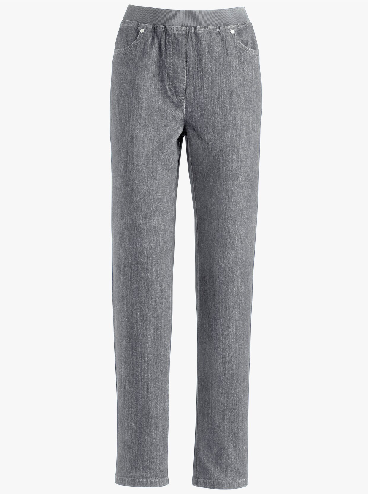 Jeans - grey-denim