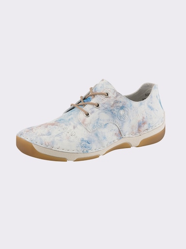 Rieker Schnürschuh - eisblau