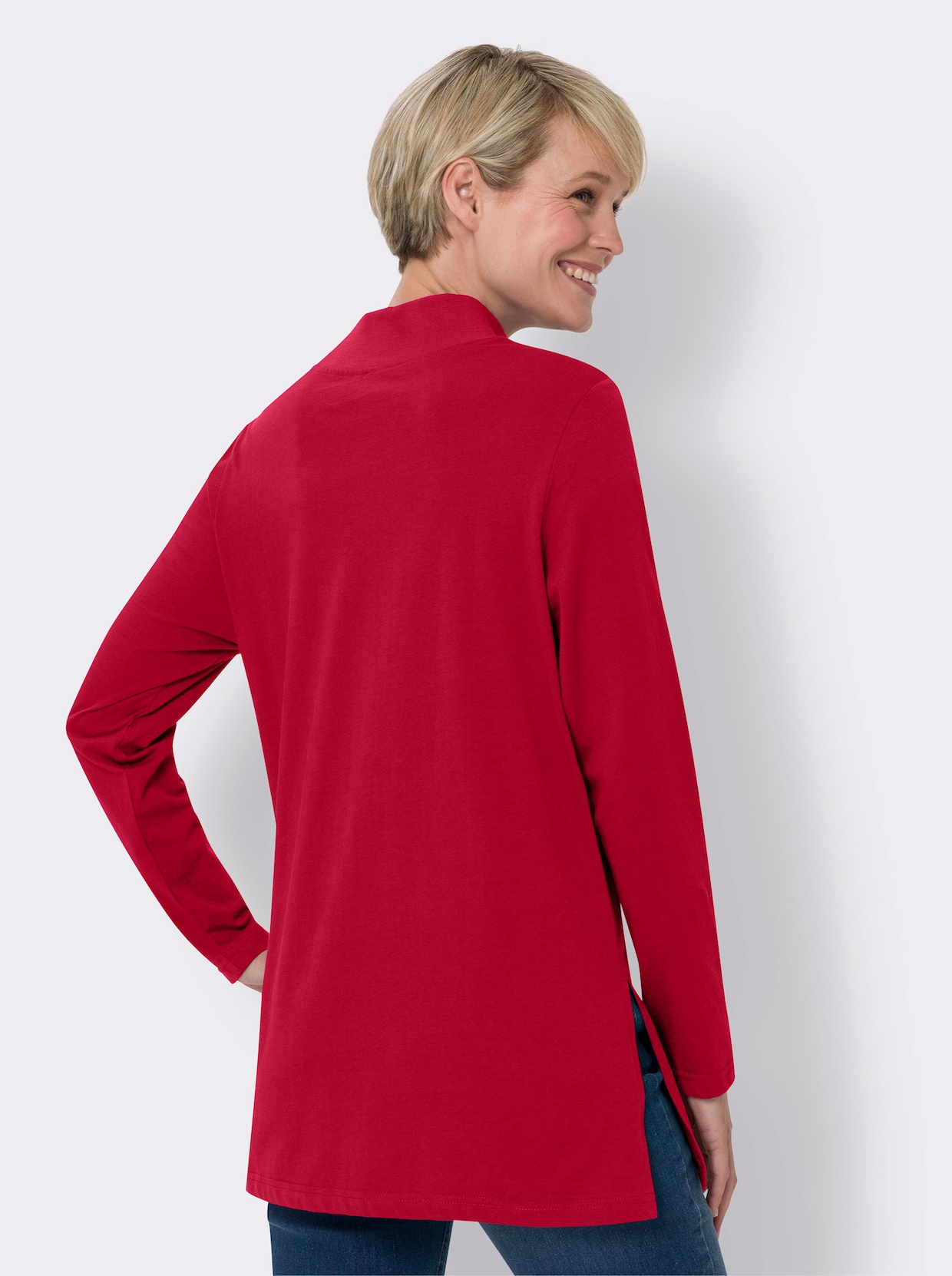 Lang shirt - rood