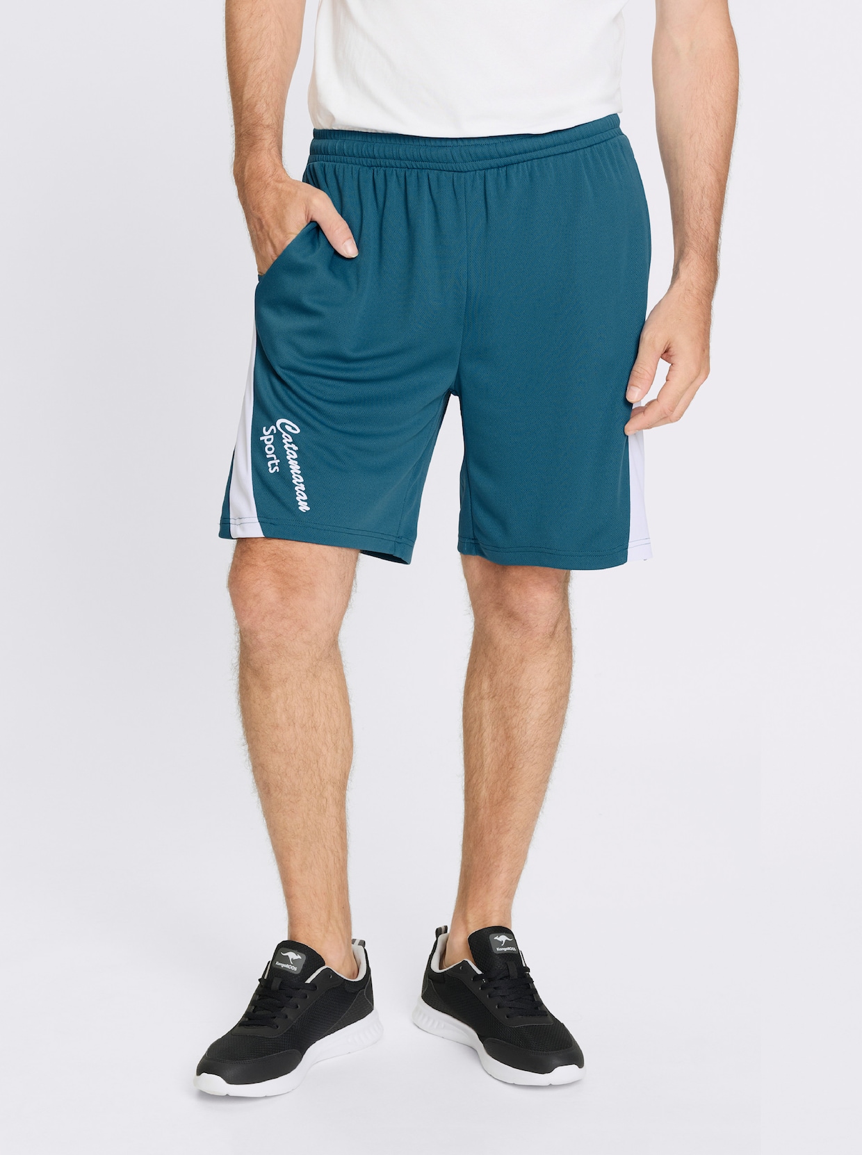 Catamaran Sports Funktionshose mit Logo-Druck - topas