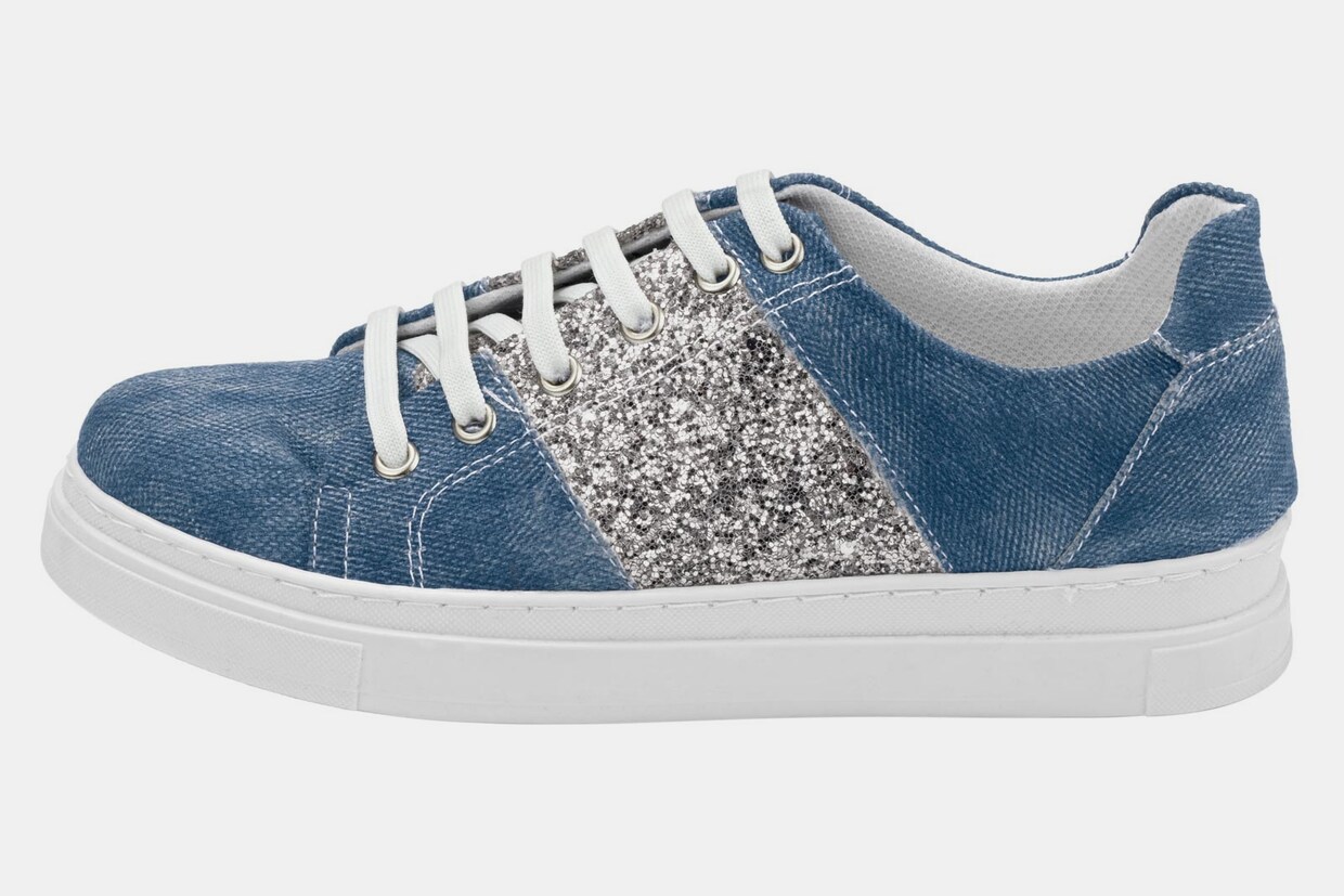 Andrea Conti Sneaker - jeansblau-silberfarben