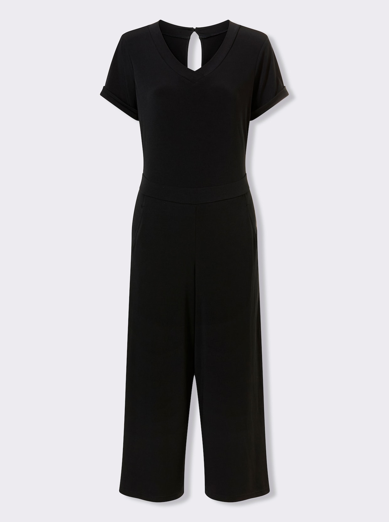 heine Jumpsuit - schwarz-camel