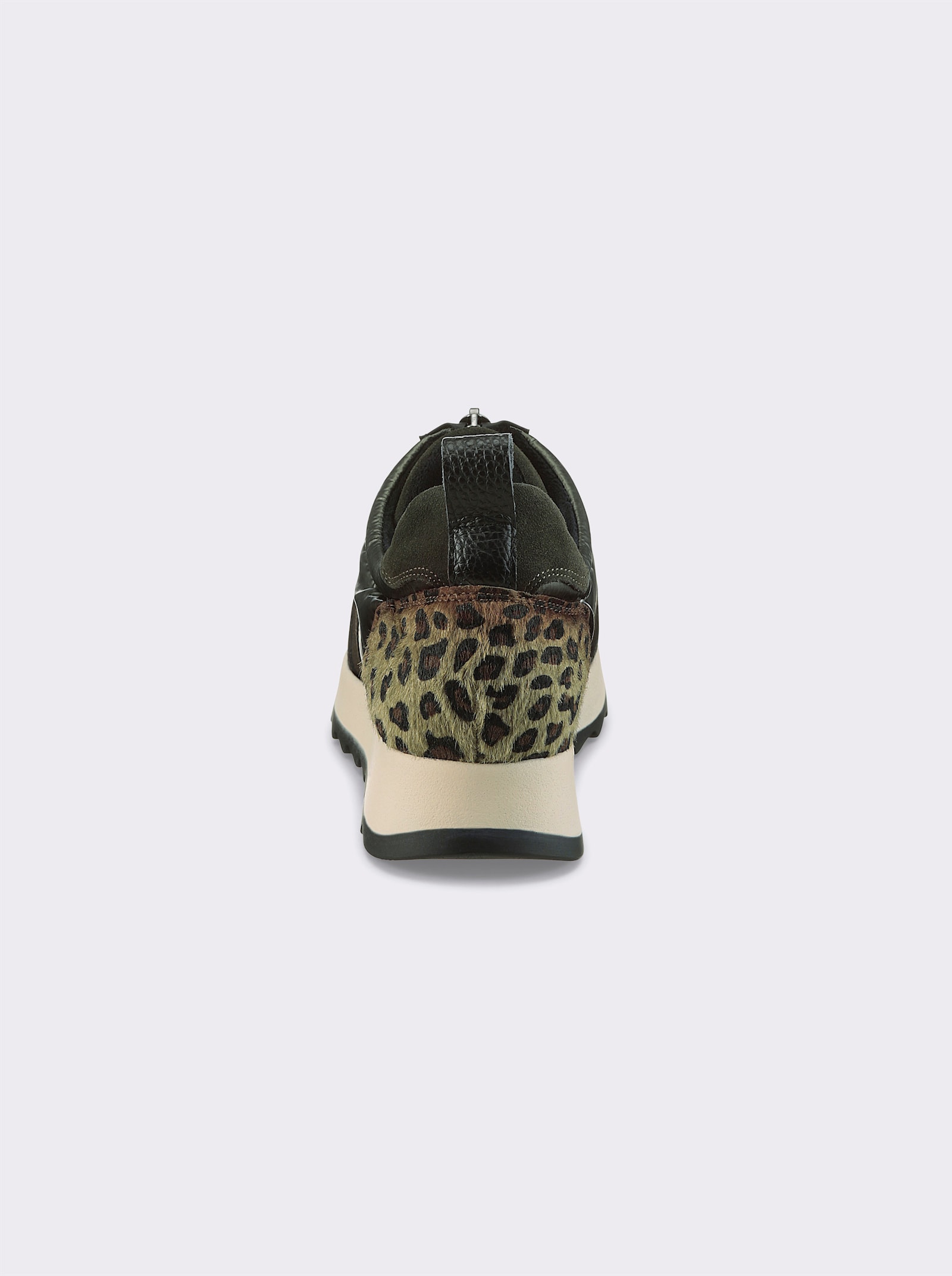 heine Sneaker - khaki-oliv-gemustert