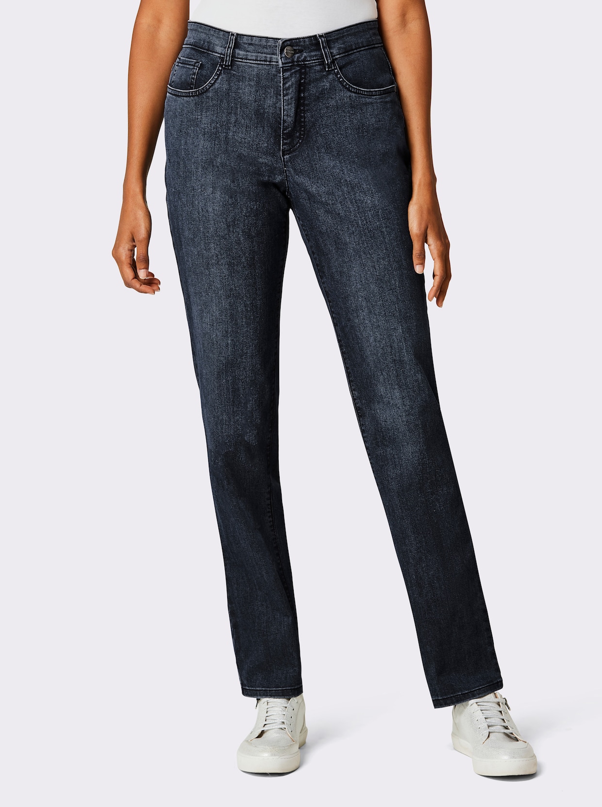 Ascari 5-pocketjeans - blue-black