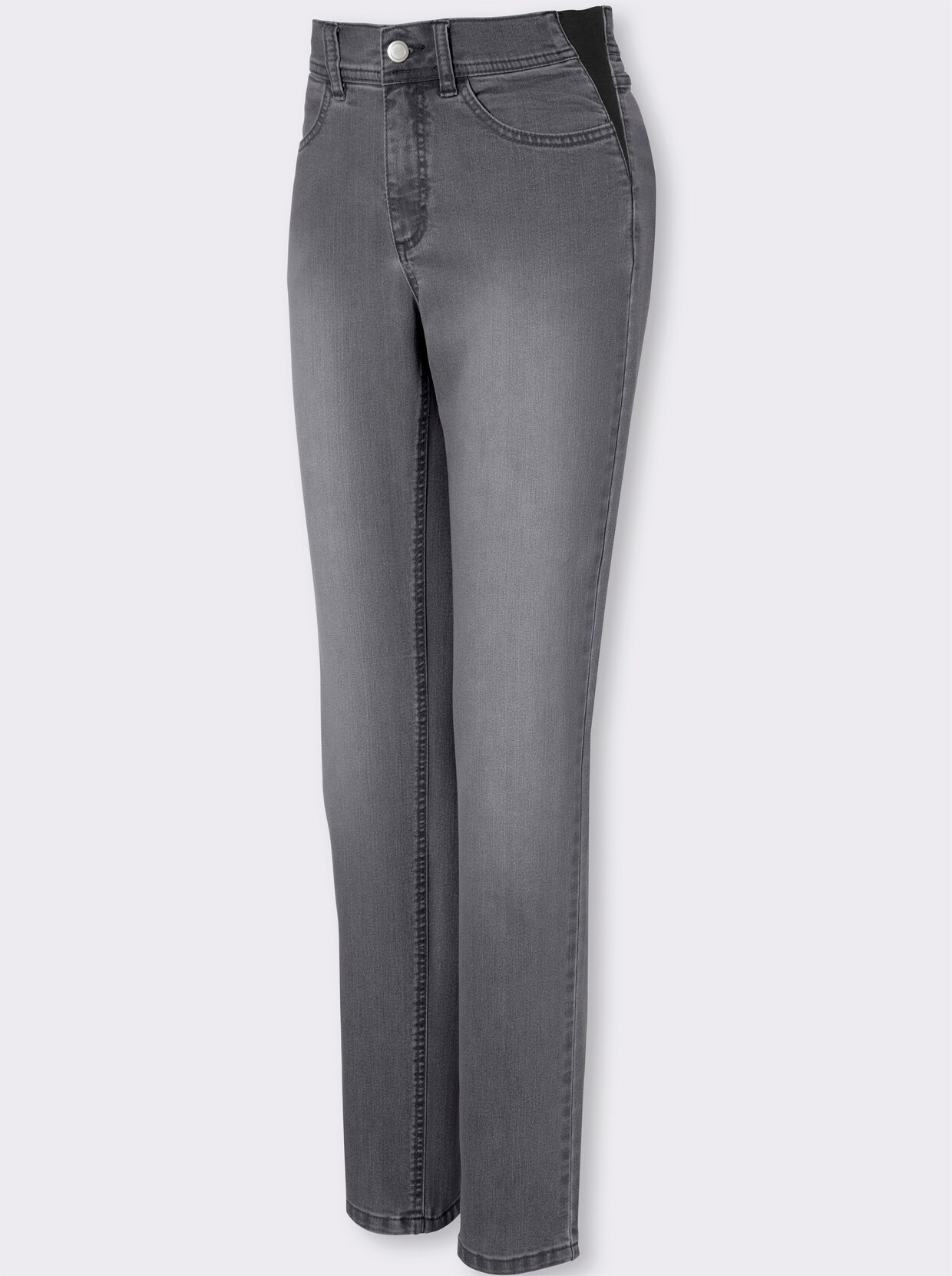 Jeans - grey-denim