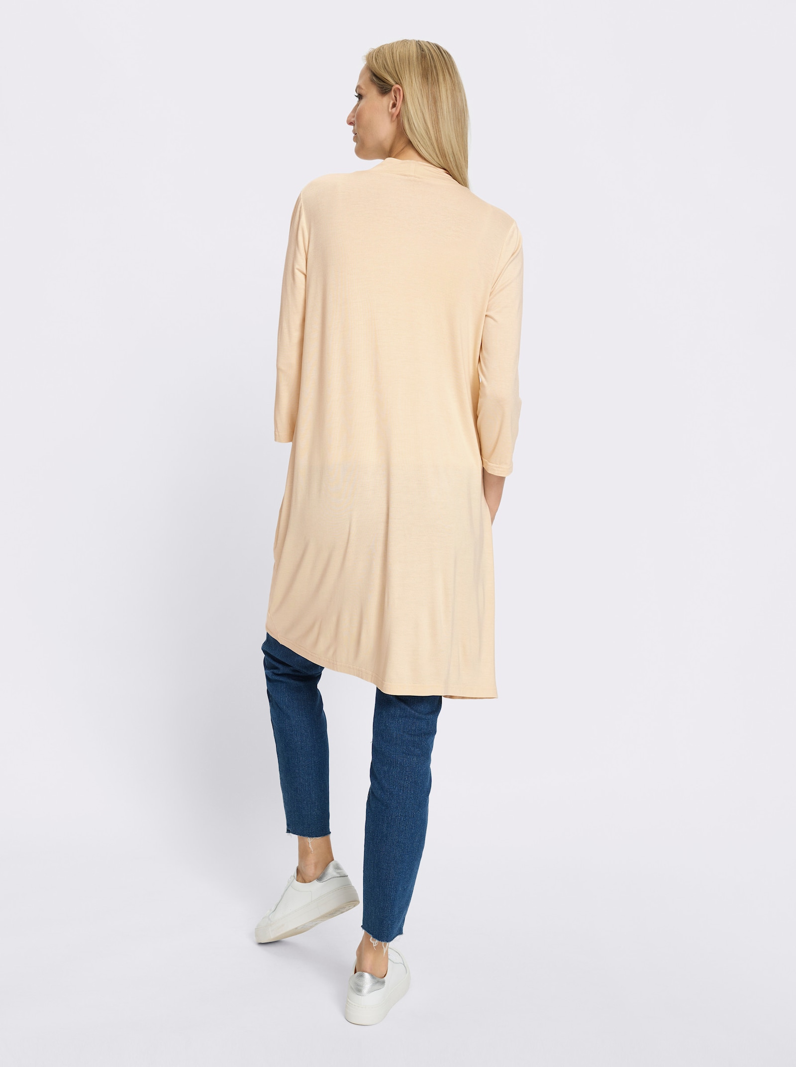 heine Shirtjacke verschlusslos - sand