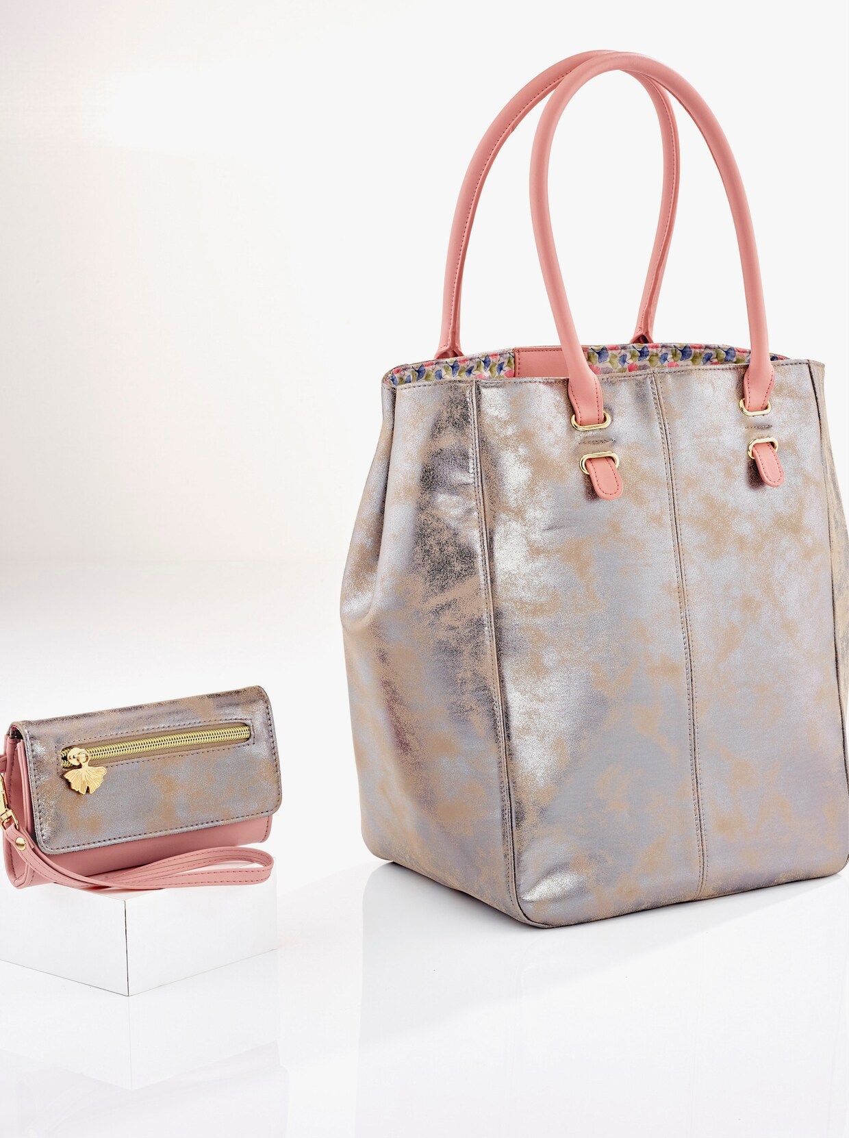 Taschen-Set - rosé