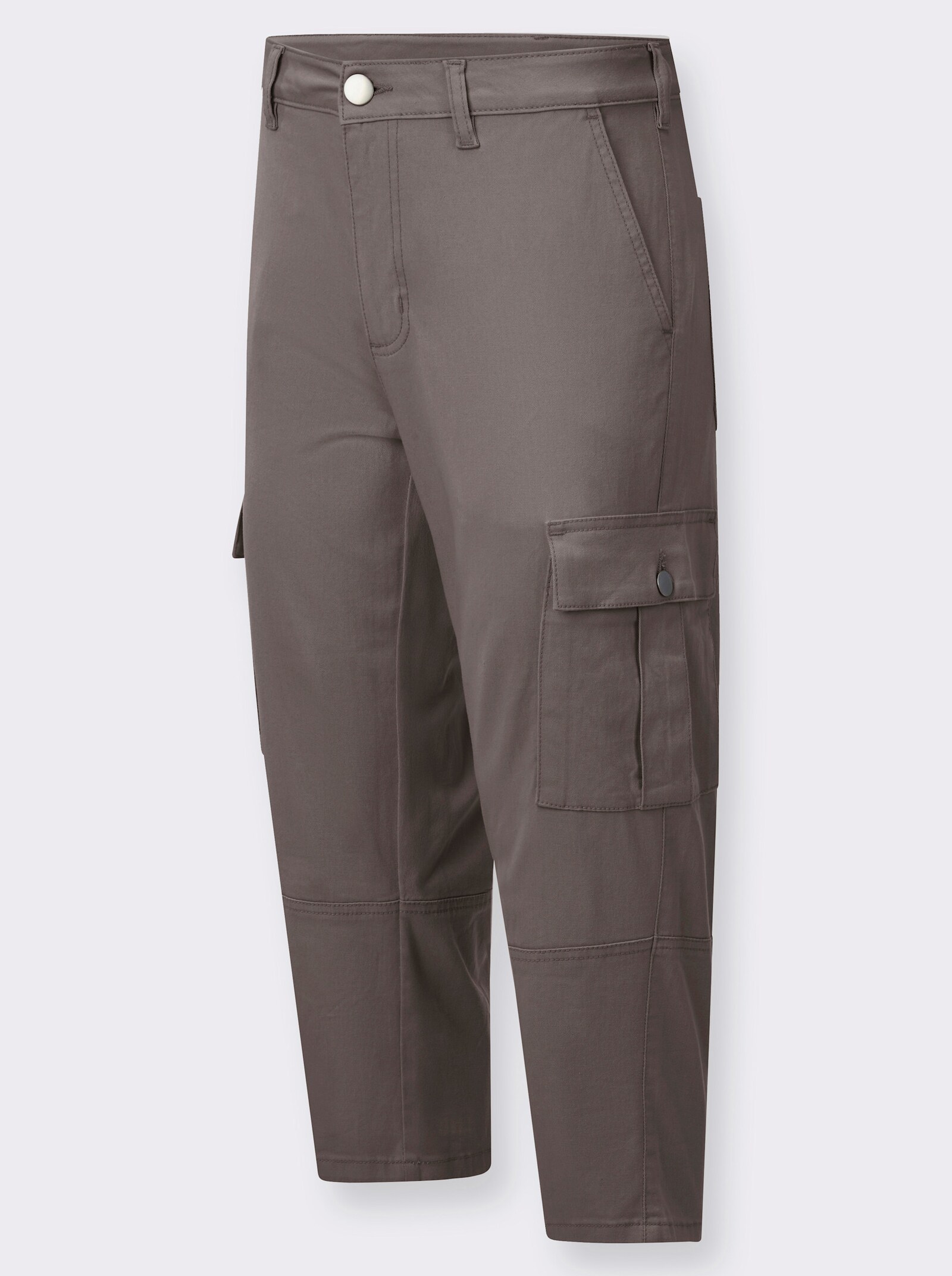 Cargohose in 7/8-Länge - anthrazit