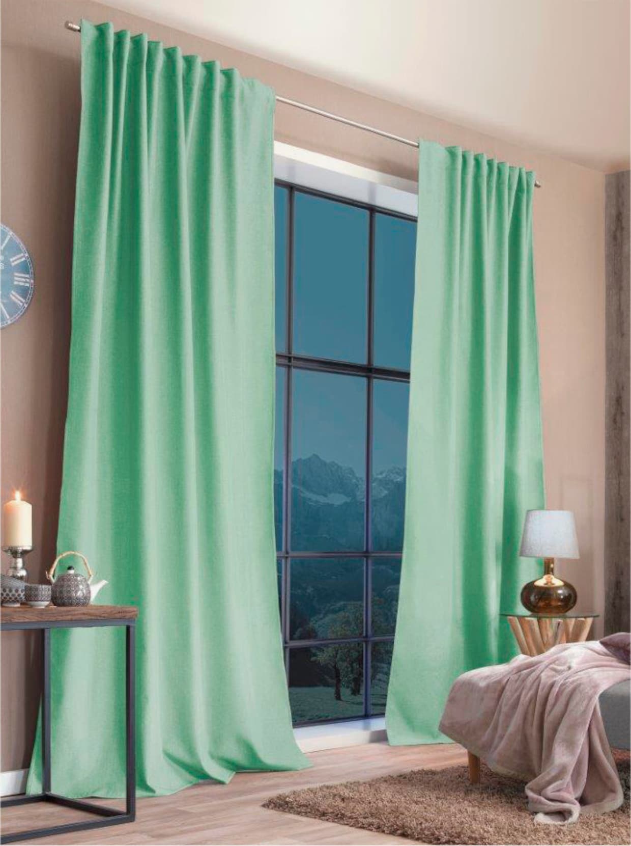 heine home Thermovorhang - mint