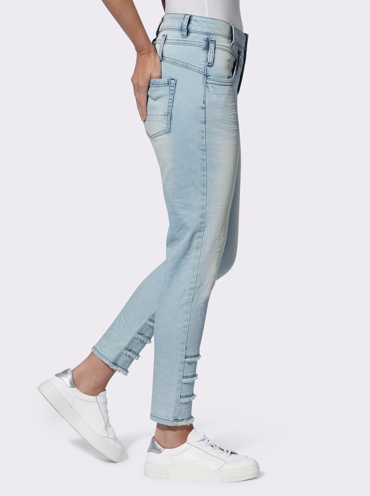 heine jeans - blue-bleached