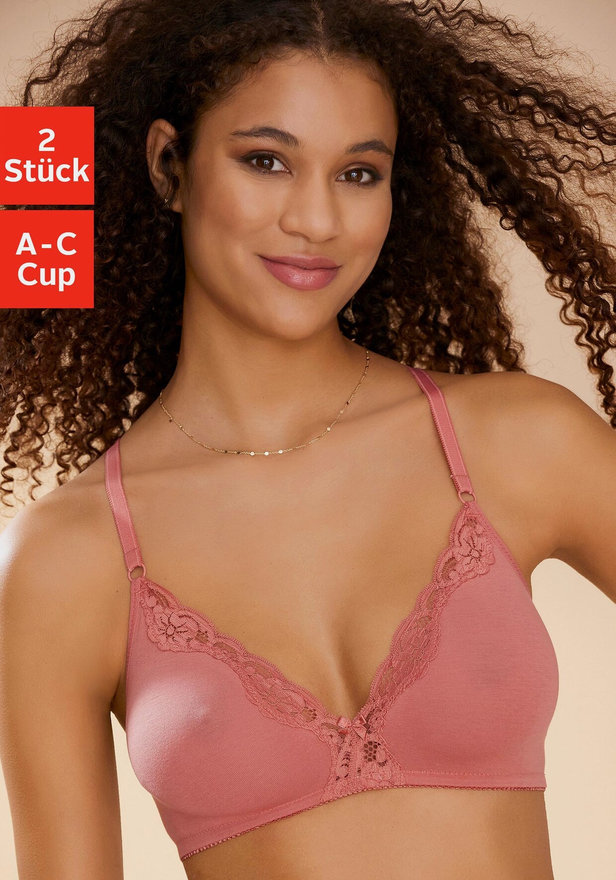 petite fleur Bralette-BH - puder+terra