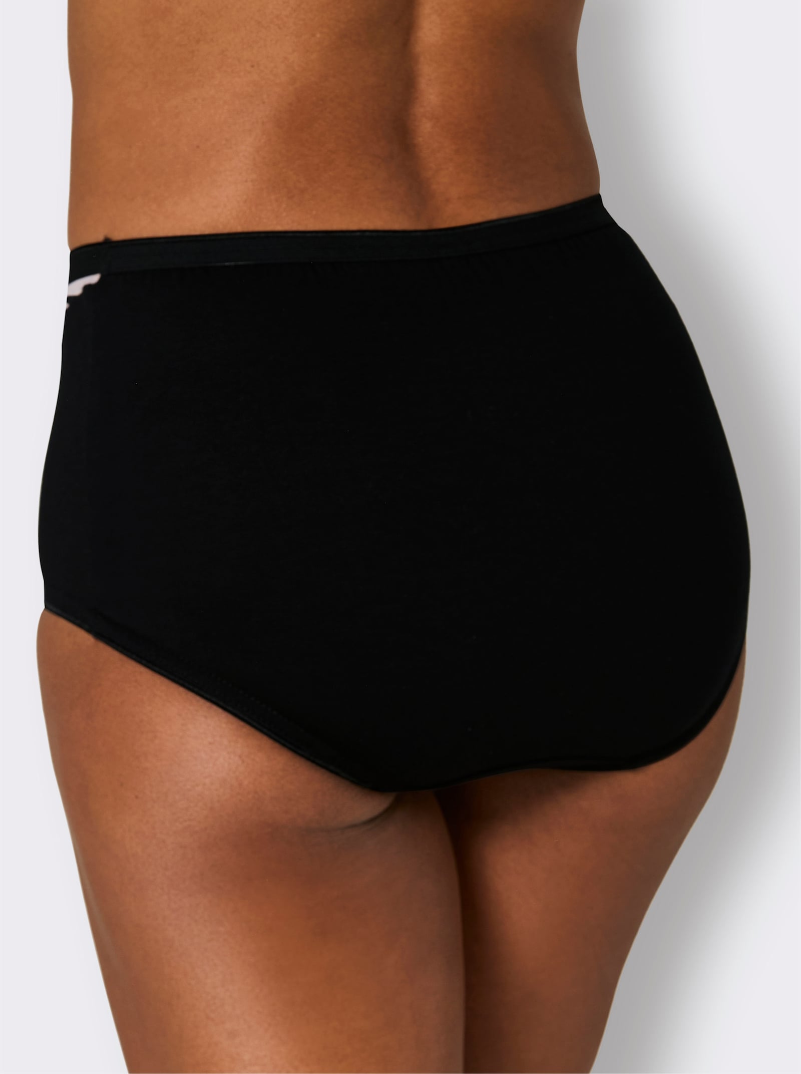 Tailleslip - zwart geprint