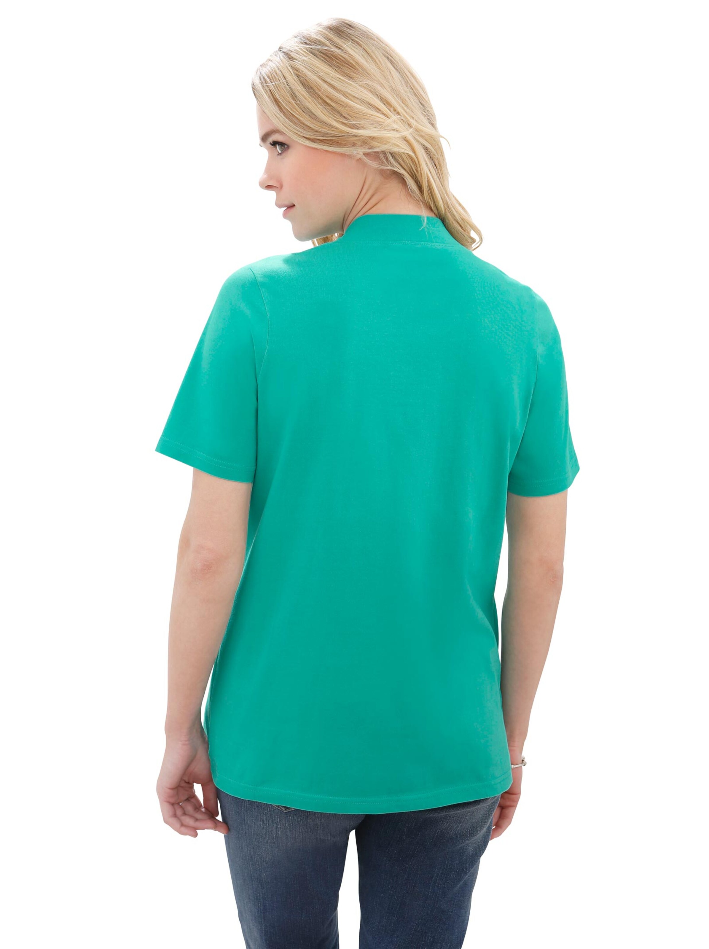 Shirt - smaragdgrün