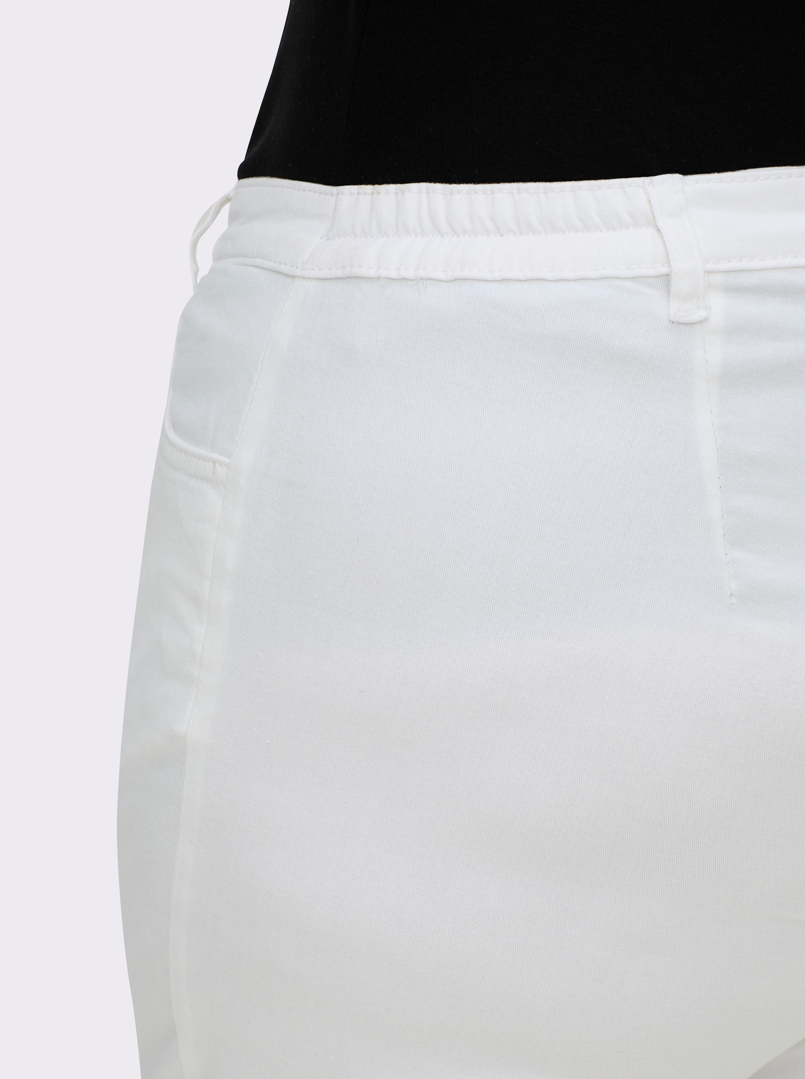 Jeans mit Stretch-Anteil - weiß