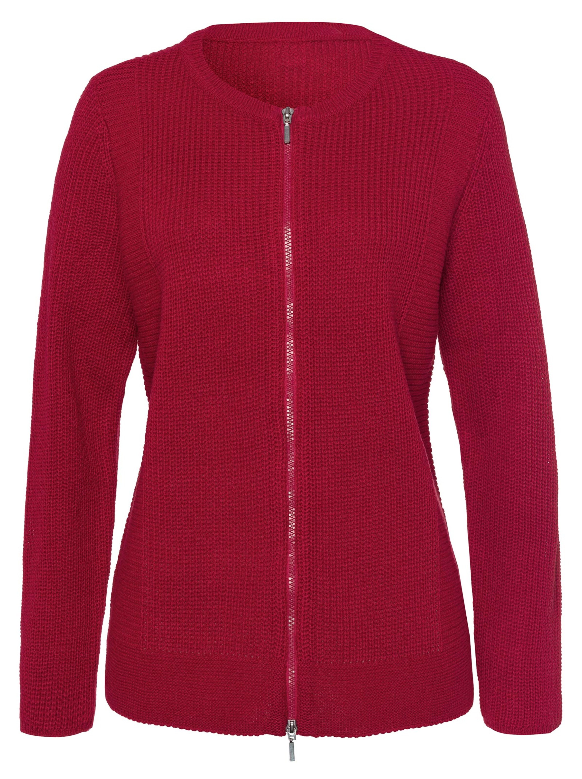 Strickjacke - rot