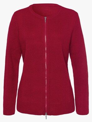 Strickjacke - rot