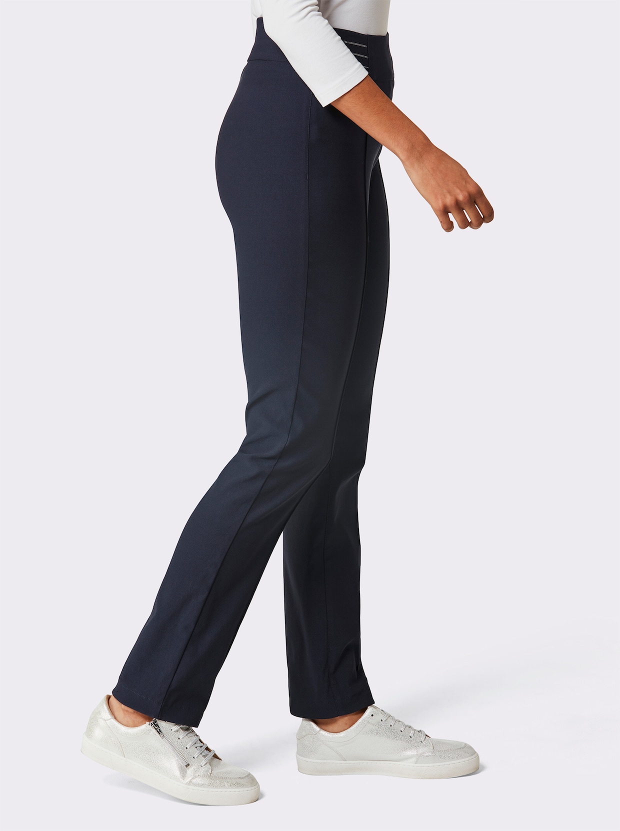 Stehmann Comfort line Élégant pantalon extensible - marine