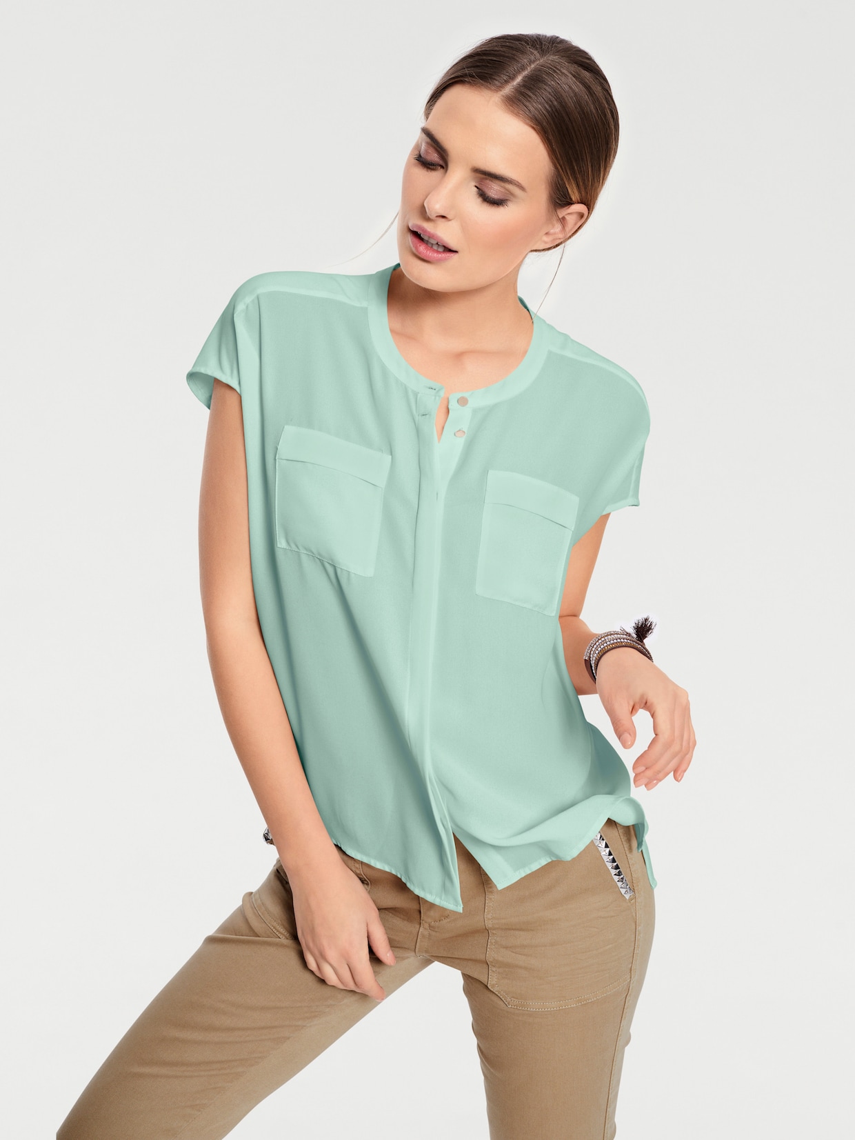 heine Oversized blouse - mint