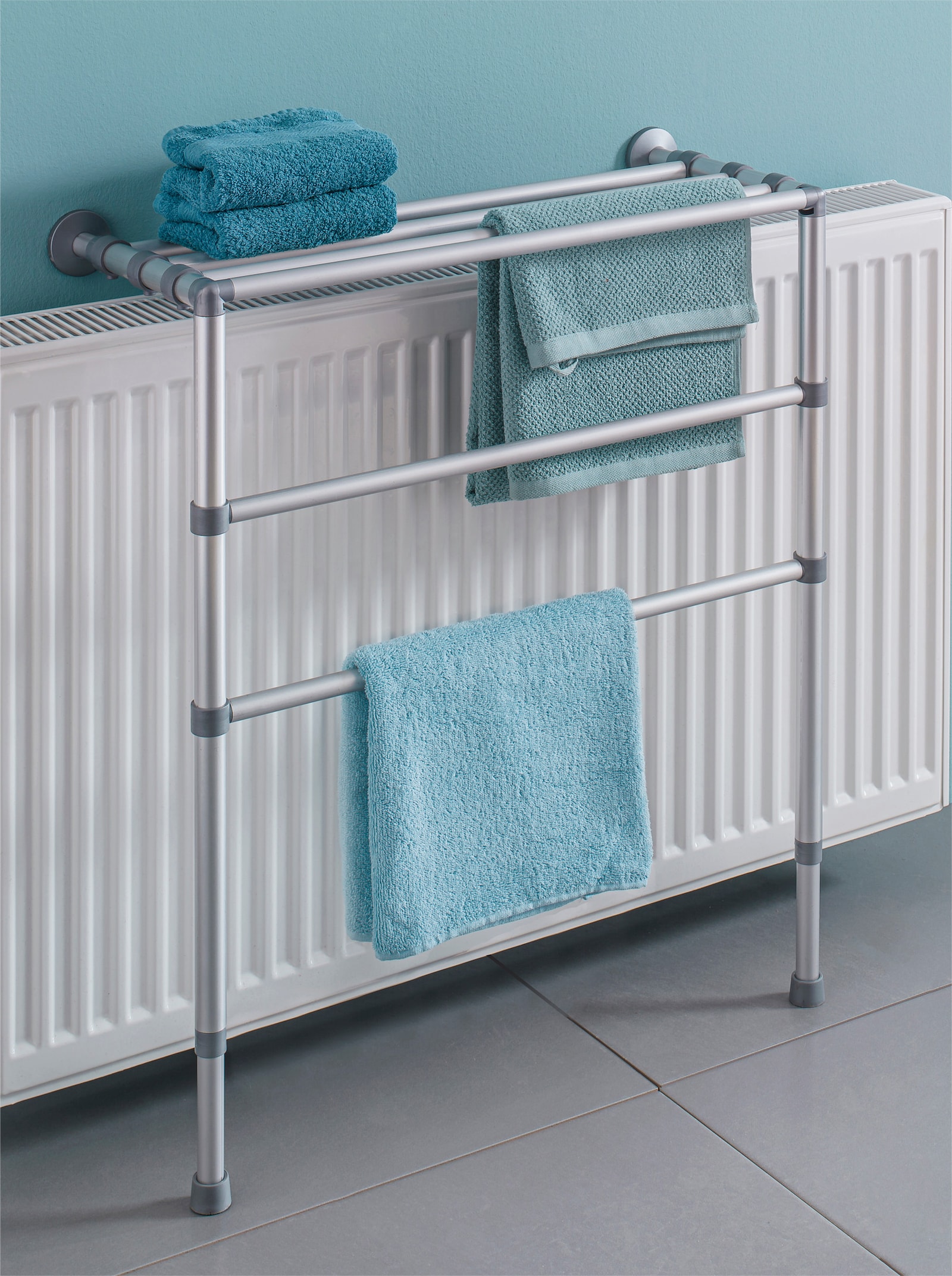 heine home Rek - zilverkleur