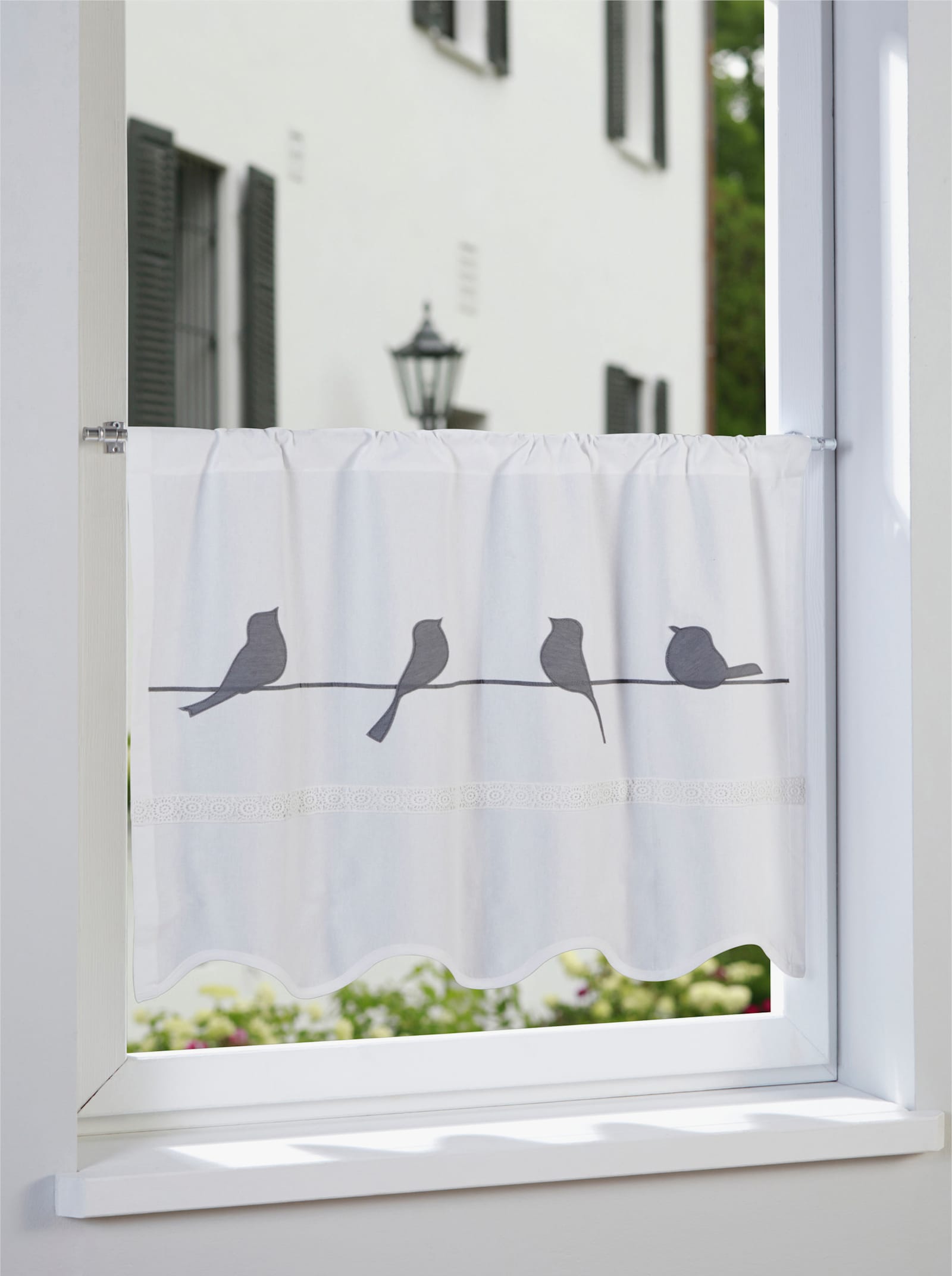 heine home Panneau - weiß-grau