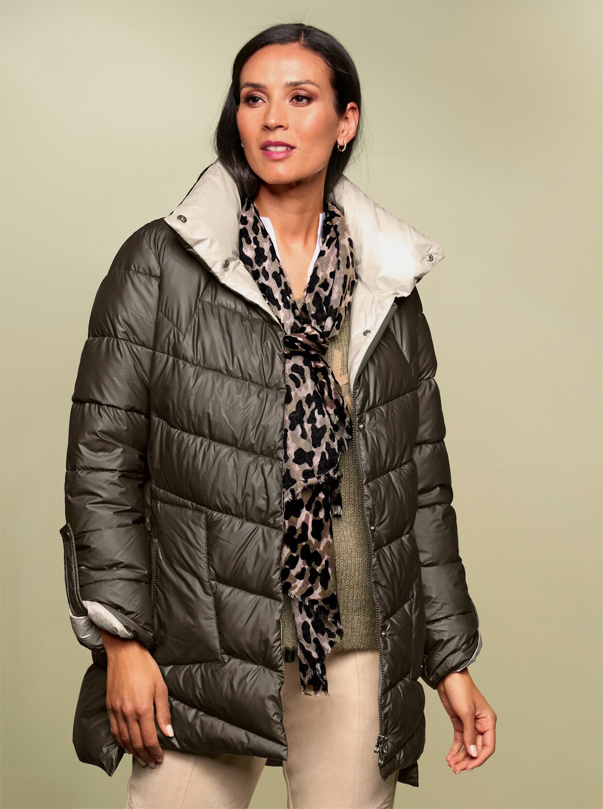 heine Steppjacke - khaki