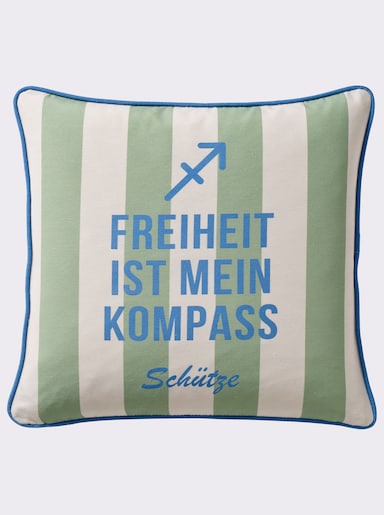 heine home Kissenhülle - blaugrün