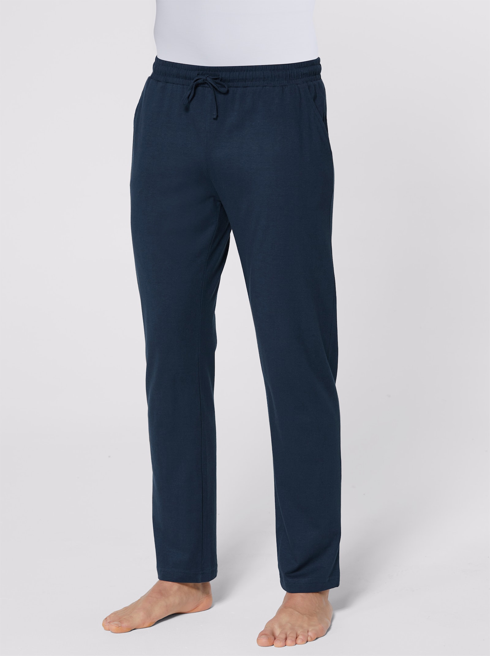 wäschepur men Broek, lang - donkerblauw