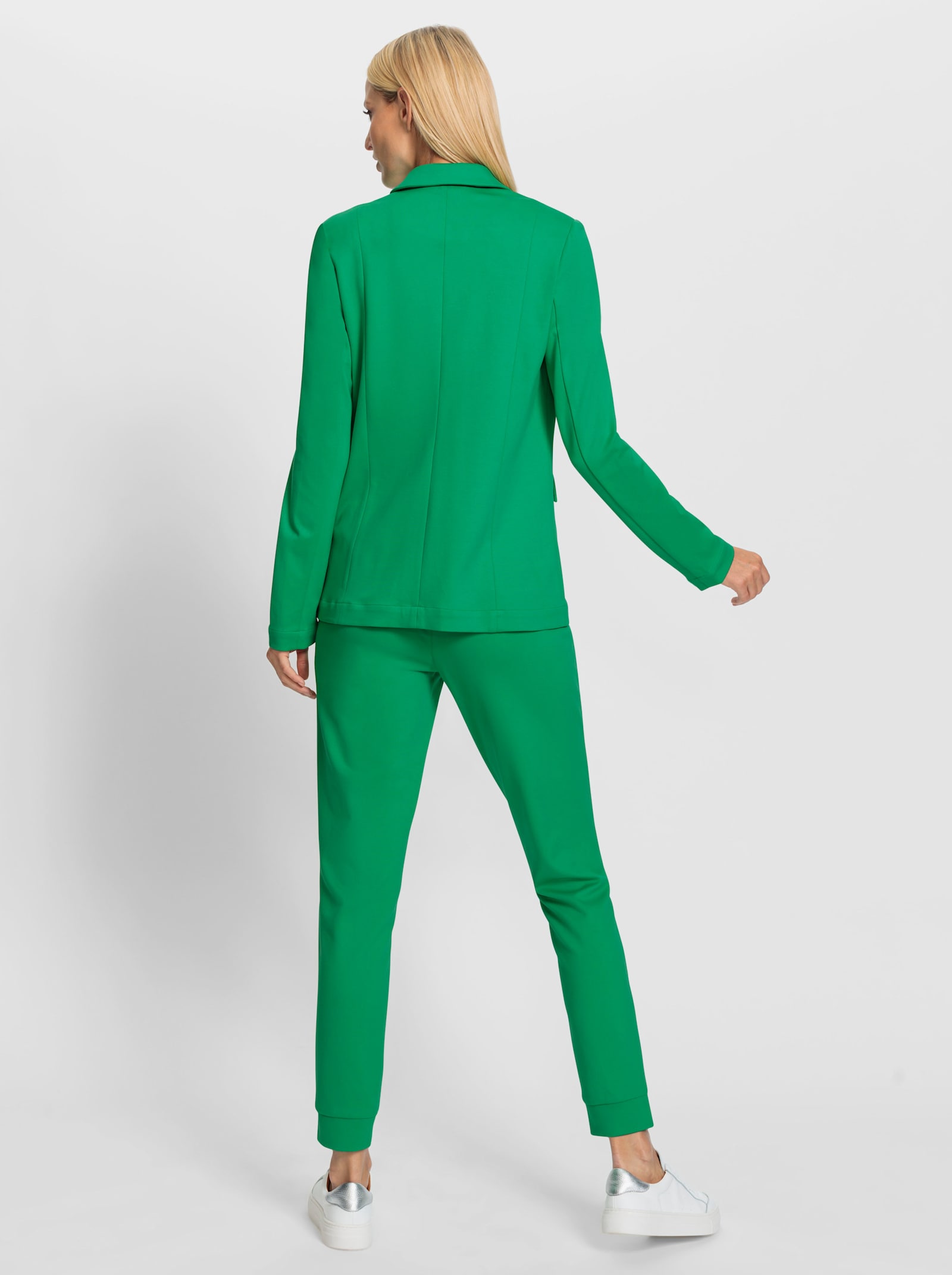 heine Hosenanzug mit 7/8-Hose - grasgrün