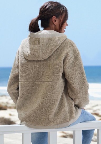 Elbsand Fleecejacke - taupe