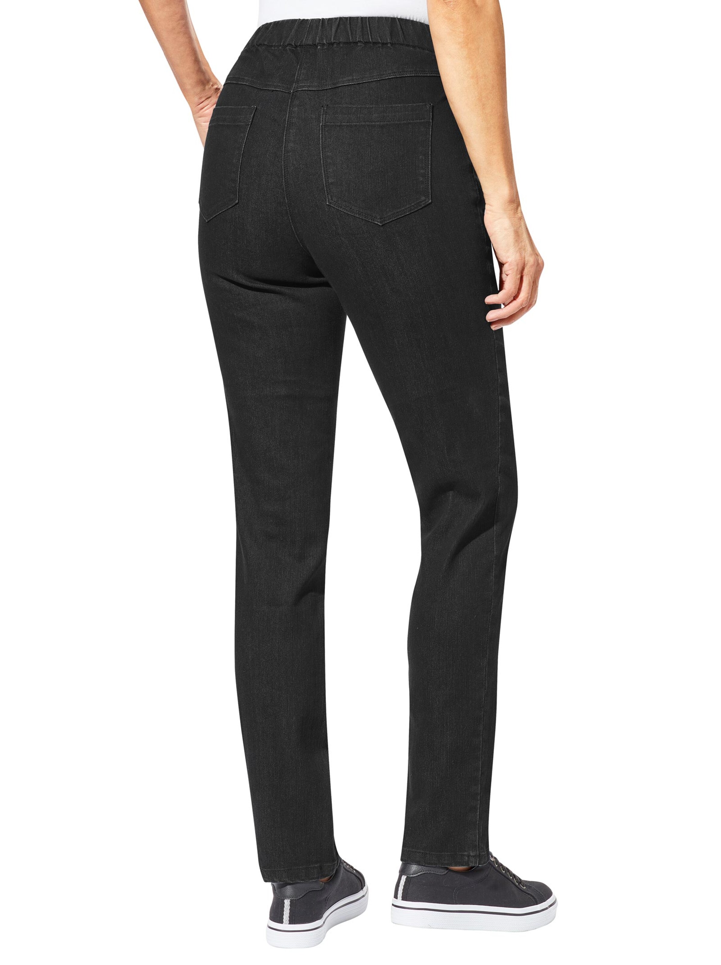 Collection L Jeans - black-denim