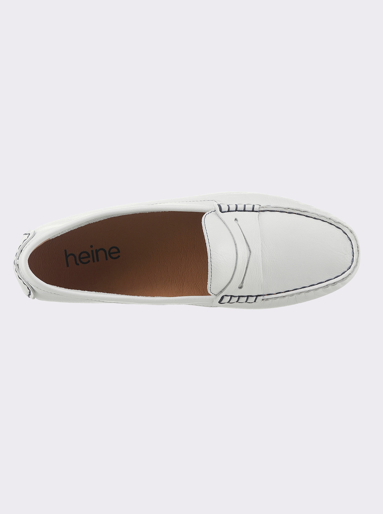 heine Mocassins - blanc