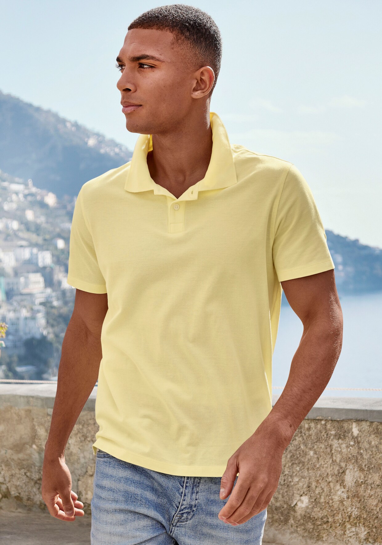 Beachtime Poloshirt - gelb