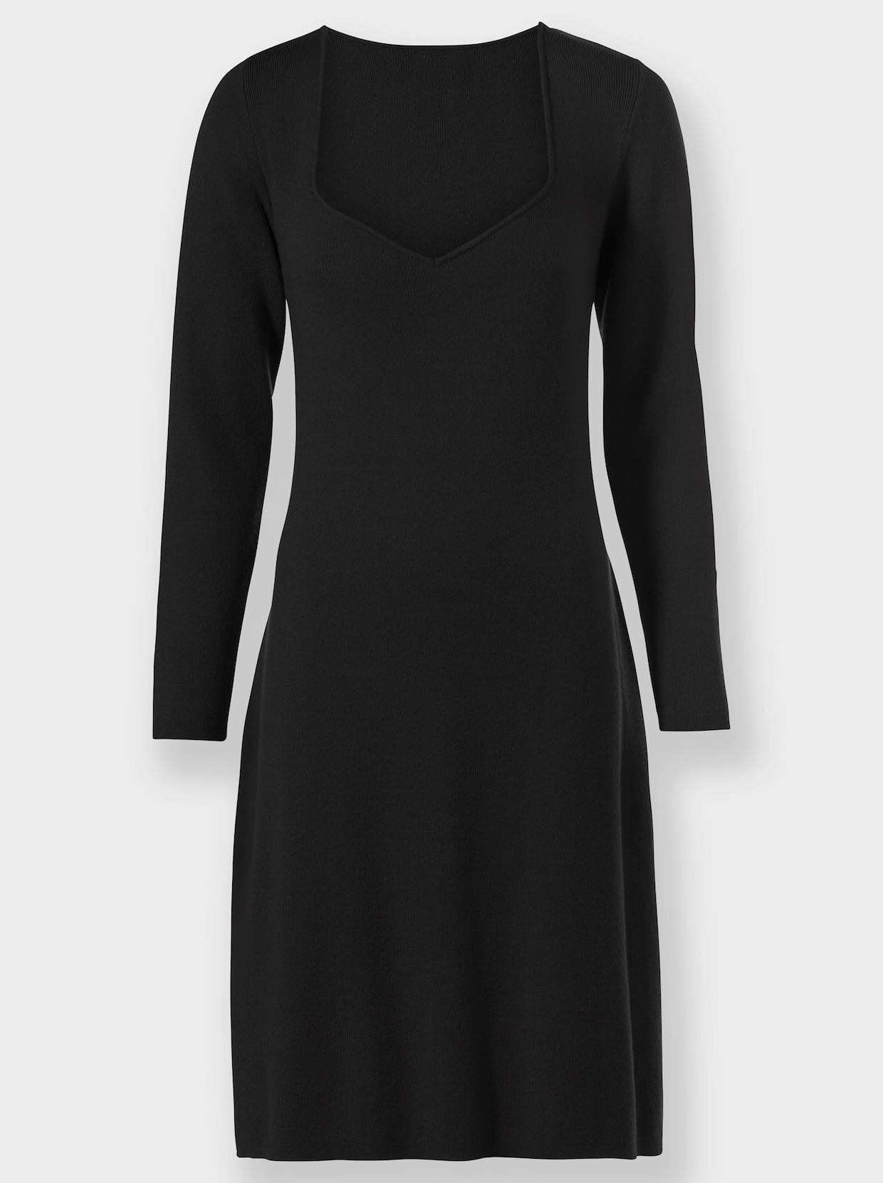 heine Robe en tricot - noir