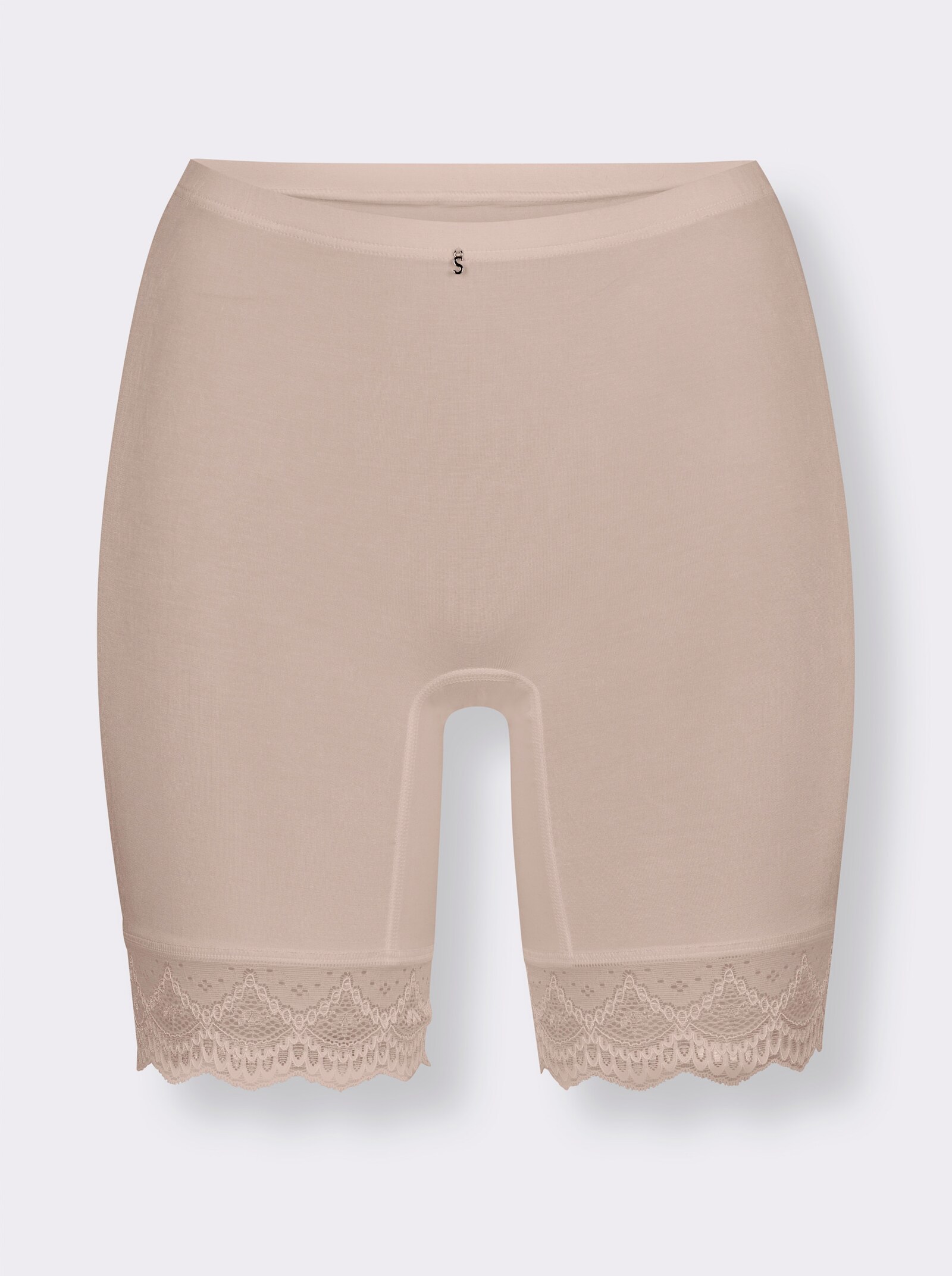 Speidel Longpanty mit Spitze - elfenbein