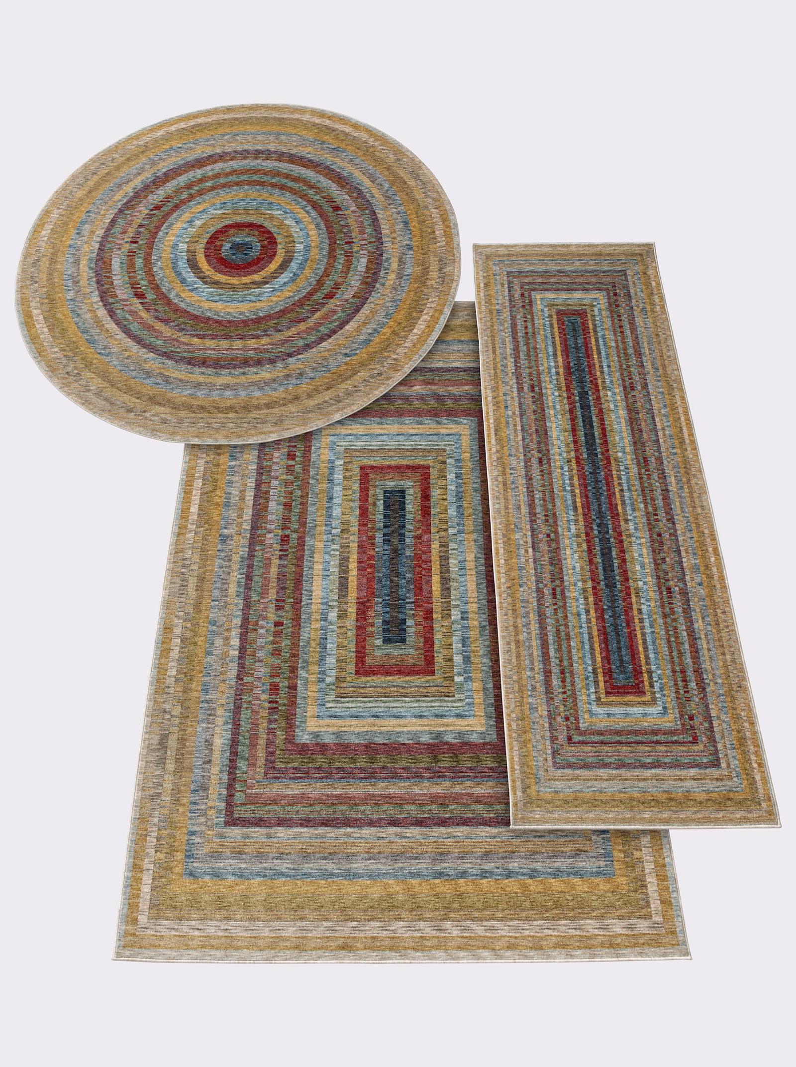 heine home Teppich - beige-bunt