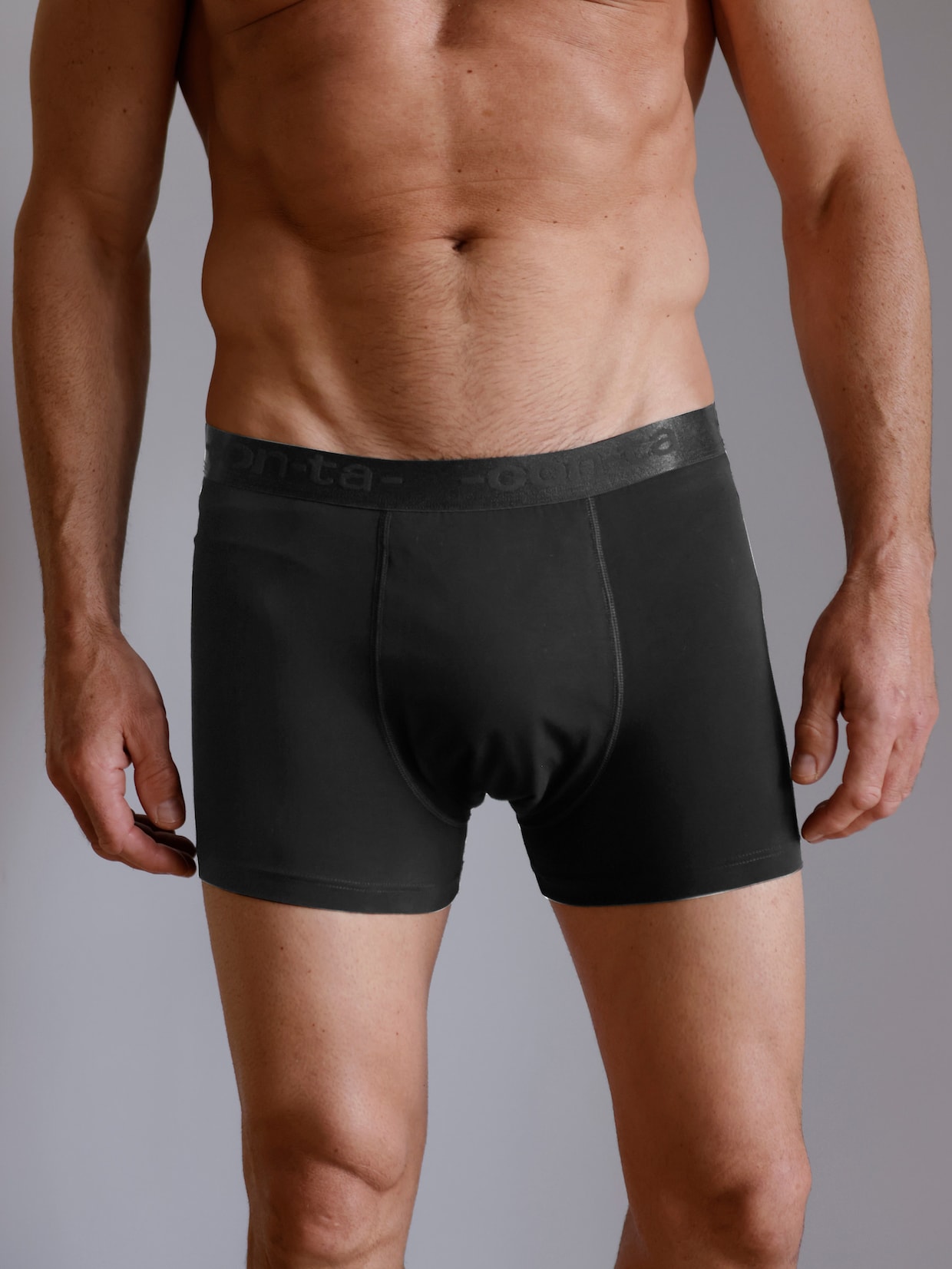 Inkontinenzboxer für bis zu 8 Stunden Schutz - schwarz