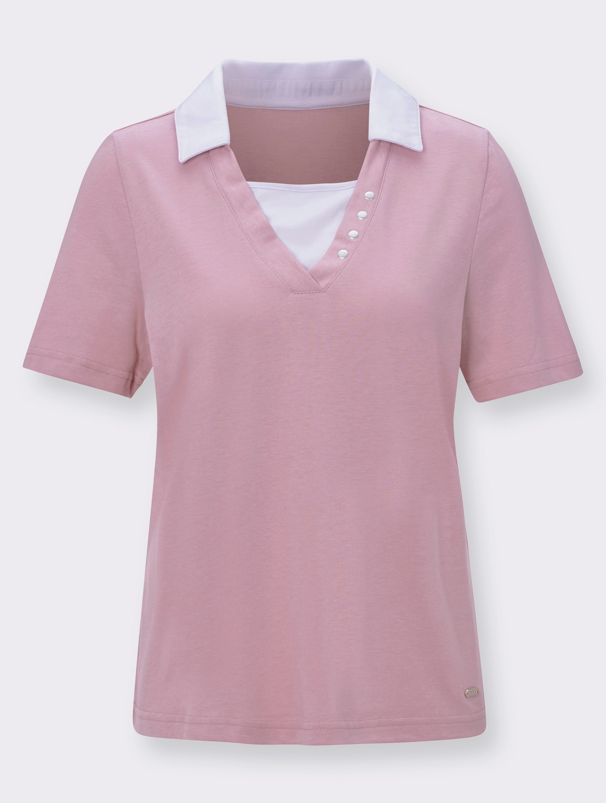 Kurzarmshirt - rosé