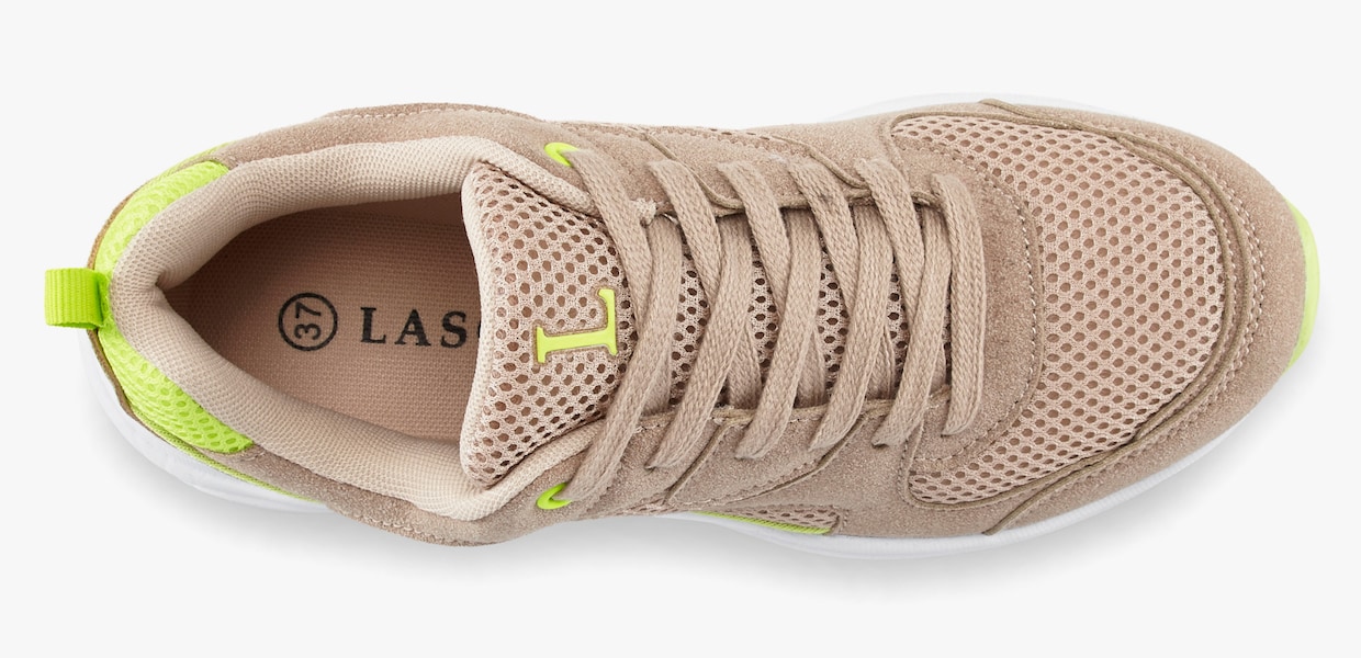 LASCANA Sneaker - geel/beige