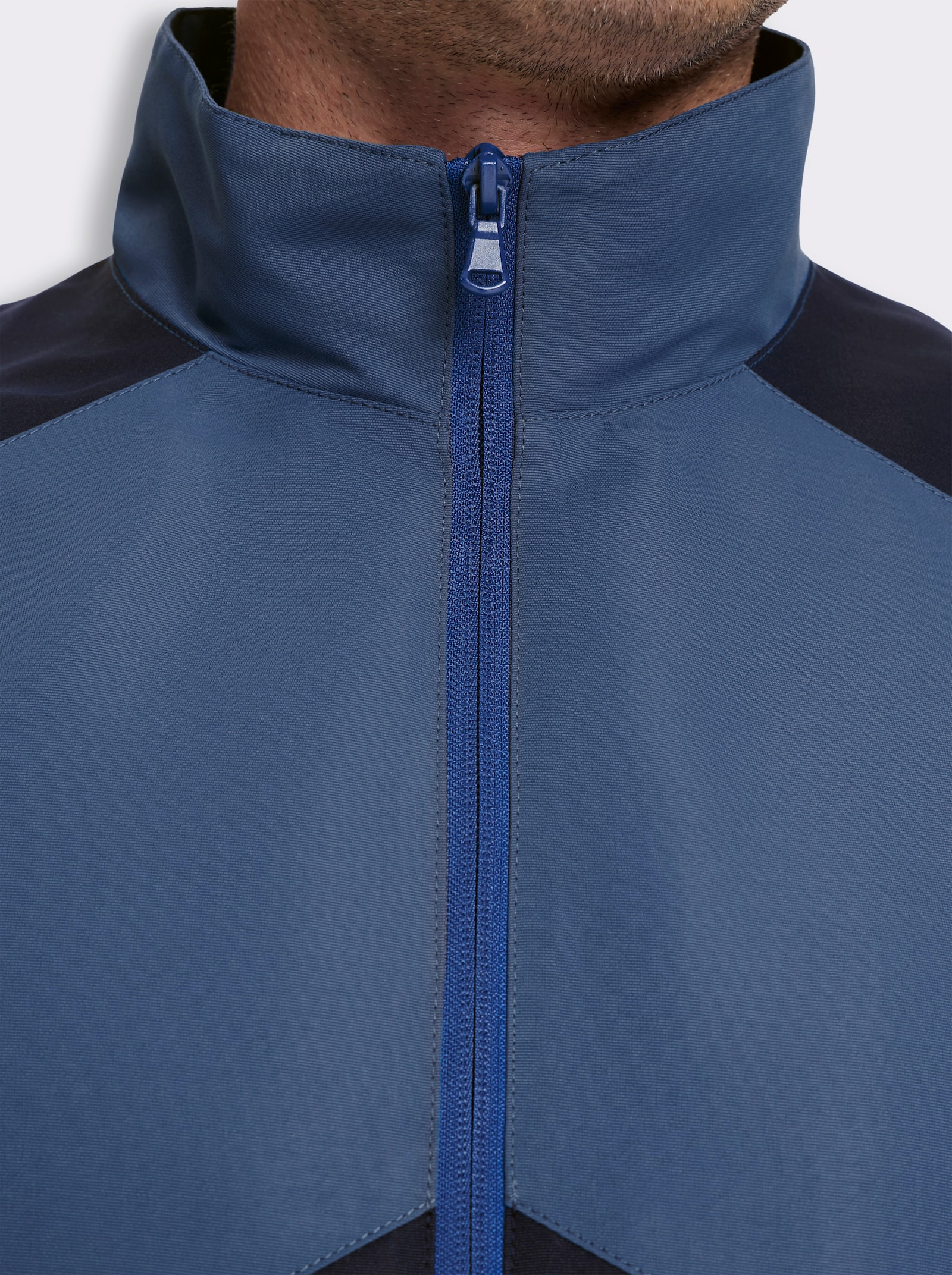 Catamaran Sports Funktionsweste mit Kontrast-Reißverschluss - jeansblau-marine