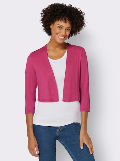 Shirtjacke - fuchsia