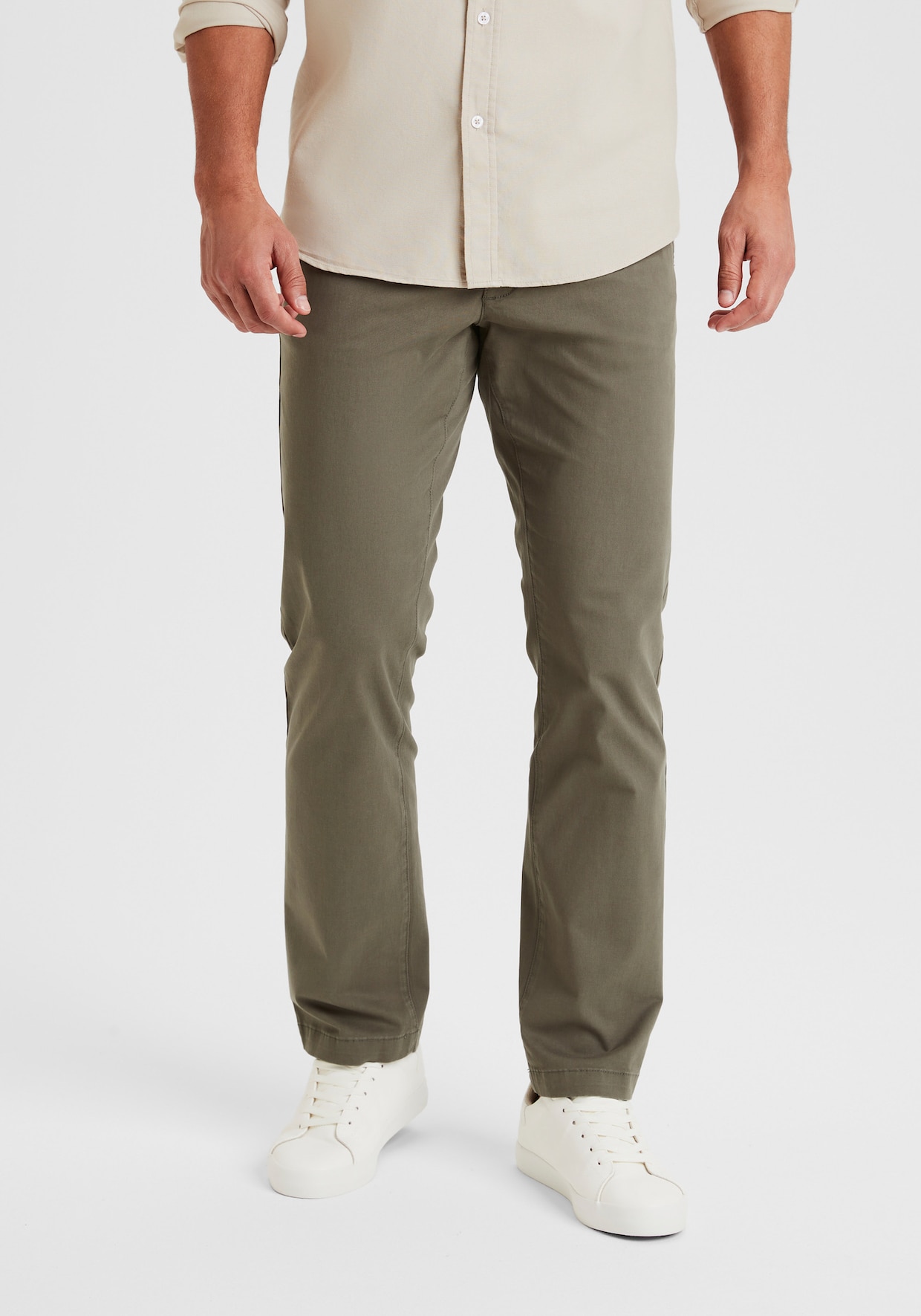 H.I.S Chinohose - khaki